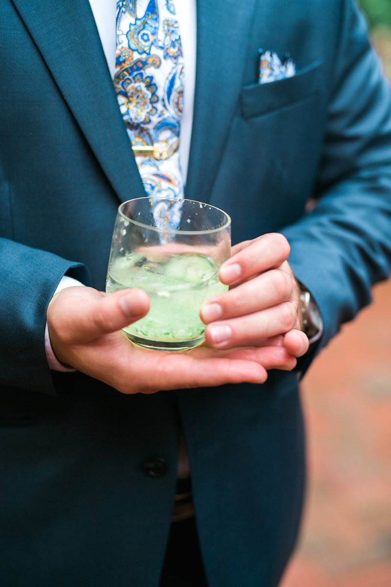green signature cocktail